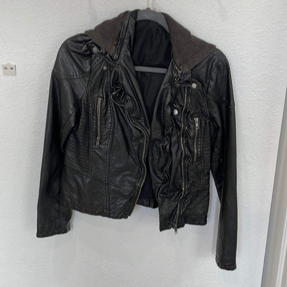Leather jacket